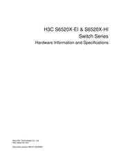 H3C S6520X-54HF-EI Hardware Information