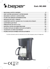Beper BC.060 Manual
