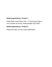 Philips AWP2980 User Manual
