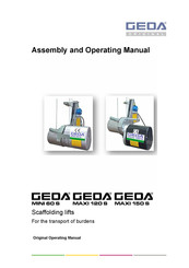 GEDA MAXI 120 S Original Operating Manual