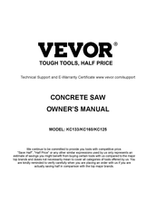 Vevor KC133 Owner's Manual