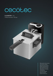 cecotec CleanFry 1,5 L Instruction Manual
