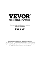 VEVOR F600-36 Manual