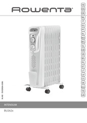 Rowenta INTENSIUM BU262 Series Manual