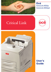 Oce VarioLink 4550p User Manual
