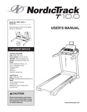 NordicTrack T10.0 User Manual