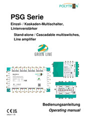 Polytron Green Line PSG Series Operating Manual