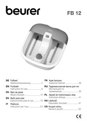 Beurer FB 12 Instructions For Use Manual