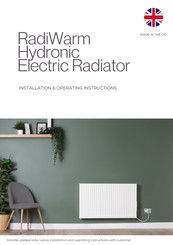 Radiwarm HE6120RF Installation & Operating Instructions Manual
