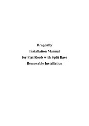 Sunman SMH520J-12X12UW Installation Manual