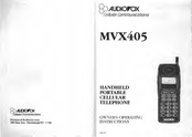 Audiovox MVX405 Owner Operating Instructions