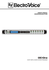 Electro-Voice DC-One Owner's Manual