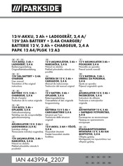 Parkside PAPK 12 A4 User Manual