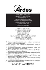 ARDES AR4C05T Instructions For Use Manual