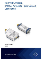 R&S NRP110TWG User Manual