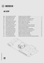 Bosch AC-EXP Installation Instructions Manual