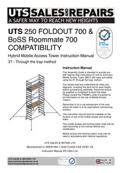 UTS 700 FOLDOUT Instruction Manual