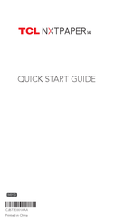 TCL NXTPAPER 14 Quick Start Manual