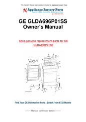 GE GLDA690 Owner's Manual