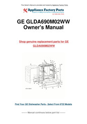 GE GLDA696 Owner's Manual