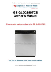 GE GLD2850TCS Installation Instructions Manual