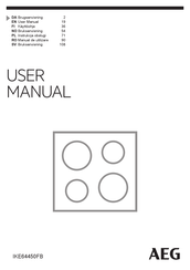 AEG IKE64450FB User Manual