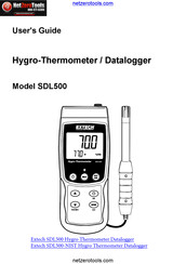 Extech Instruments SDL500 User Manual