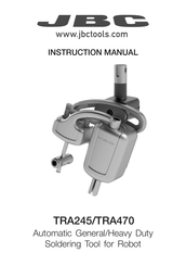 jbc TRA245 Instruction Manual