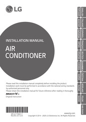 LG ARUN080LSS5 Installation Manual