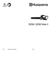 Husqvarna 525iB Mark II Operator's Manual