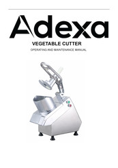 Adexa YFC-205 Operating And Maintenance Manual