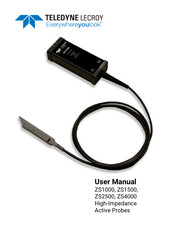 Teledyne Lecroy ZS2500 User Manual