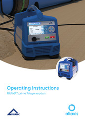 Aliaxis FRIATEC FRIAMAT basic 7th generation Operating Instructions Manual