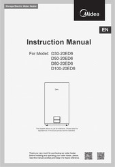 Midea D50-20ED6 Instruction Manual