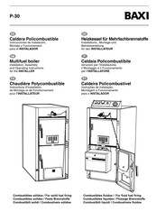 Baxi P-30-4 Installation, Assembly And Operating Instructions