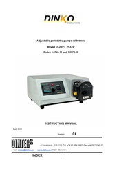 DINKO Instruments D-25VT Instruction Manual