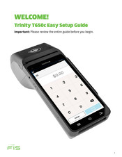 FIS Trinity T650c Easy Setup Manual