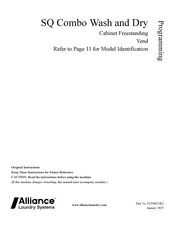 Alliance Laundry Systems HZC135 Original Instructions Manual