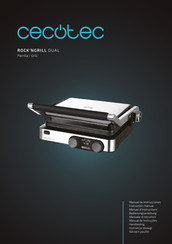 cecotec ROCK'NGRILL DUAL Instruction Manual