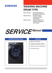 Samsung WF50K7500AV Service Manual