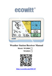 ECOWITT WS3800 Manual