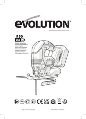 Evolution 103-0001 Original Instructions Manual