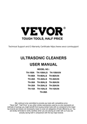 Vevor TH-100A User Manual