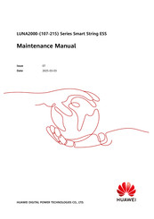 Huawei Smart String ESS LUNA2000-215-2S10 Maintenance Manual