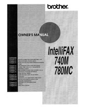 Brother IntelliFAX 780MC Owner's Manual