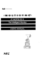 NEC JC-1401P3E User Manual