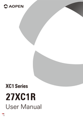 AOpen XC1 Series User Manual