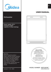 Midea MDF24P2B Series User Manual