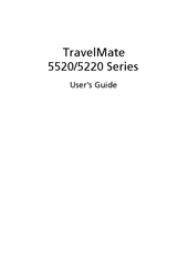 Acer TravelMate 5220 Series User Manual