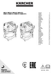 Kärcher WD 4 Manual